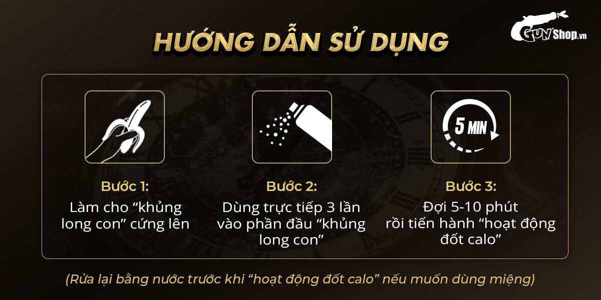  Thông tin Chai xịt Powergra Delay Spray Sìn Sú kéo dài thời gian - Chai 12ml cao cấp