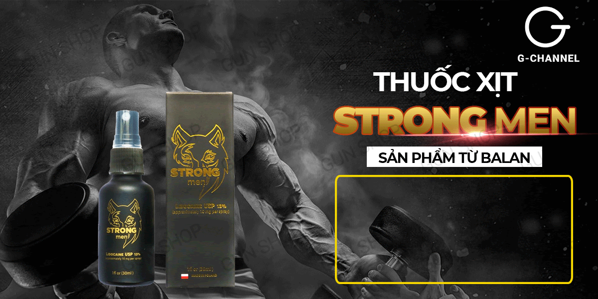 Phân phối Chai xịt Balan Strong men - Kéo dài thời gian - Chai 30ml có tốt không?