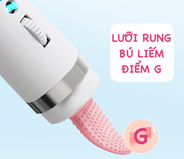 Cửa hàng bán Chày rung kèm lưỡi liếm 2 đầu Galaku có màn hình Led massage điểm G cao cấp Cửa hàng bán Chày rung kèm lưỡi liếm 2 đầu Galaku có màn hình Led massage điểm G cao cấp