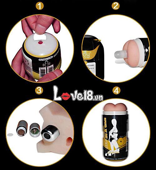  Kho sỉ Cốc thủ dâm Lovetoy Anus lỗ hậu môn có rung thủ dâm tự sướng cao cấp