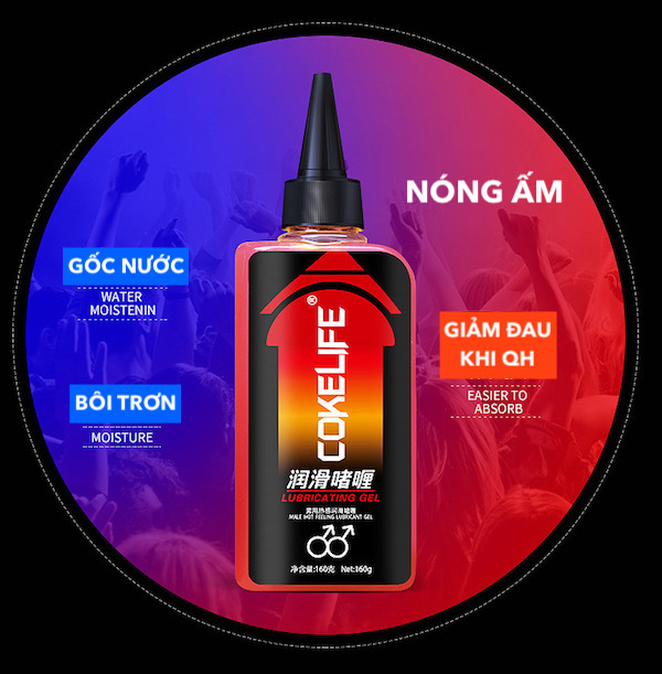  Phân phối Gel bôi trơn Cokelife superman đỏ nóng ấm 85g giảm đau rát hậu môn loại tốt