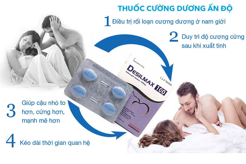  Review Thuốc Desilmax 100mg cường dương Ấn Độ 100 50 mg tăng sinh lý tốt nhất giá tốt