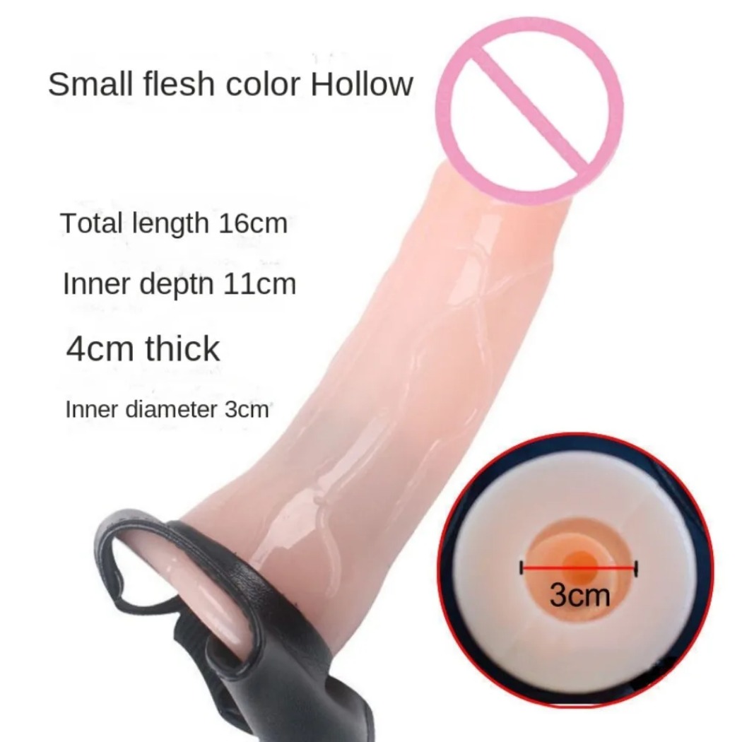  Sỉ Dương vật giả có dây đeo rỗng ruột cho les silicon siêu mềm giá sỉ