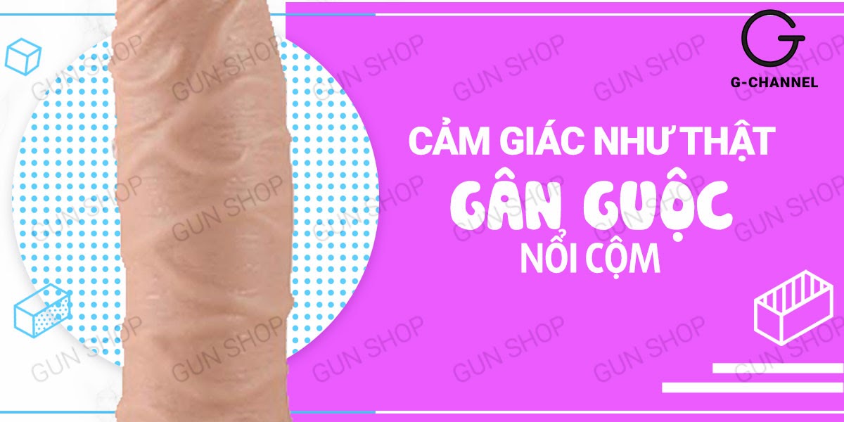  Bán Dương vật giả dính tường 3 cường độ rung pin - Lovetoy Real Extreme 7.5 giá rẻ