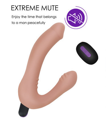 Review Dương vật giả 2 đầu Lovetoy Ijoy Strapless 10 chế độ rung sạc điện mới nhất