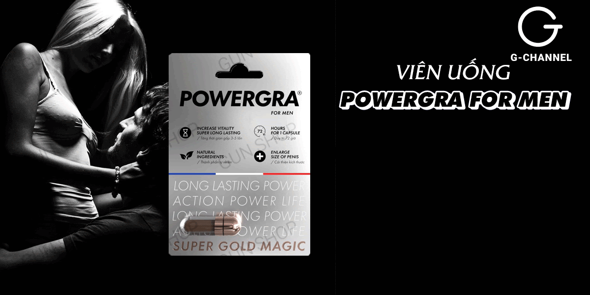 Địa chỉ bán Viên uống tăng kích thước kéo dài thời gian Powergra For Men - Vỉ 1 viên cao cấp Địa chỉ bán Viên uống tăng kích thước kéo dài thời gian Powergra For Men - Vỉ 1 viên cao cấp