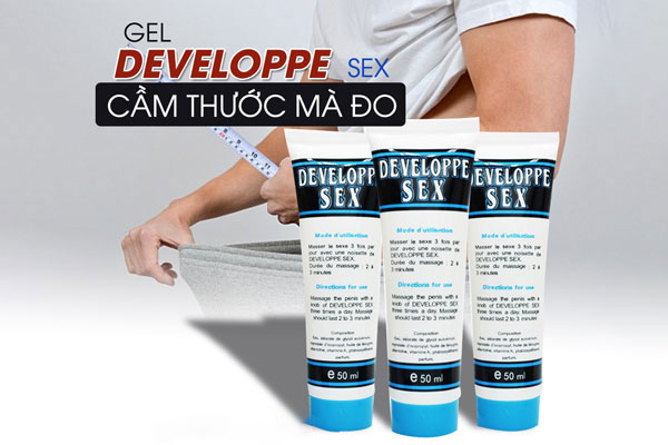 So sánh Gel Bôi Tăng Kích Thước Dương Vật Develope 50g của Pháp có tốt không? So sánh Gel Bôi Tăng Kích Thước Dương Vật Develope 50g của Pháp có tốt không?