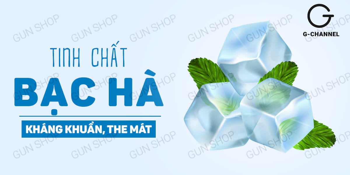 Thông tin Gel bôi trơn bạc hà mát lạnh - Lexy Cooling - Chai 55ml loại tốt Thông tin Gel bôi trơn bạc hà mát lạnh - Lexy Cooling - Chai 55ml loại tốt