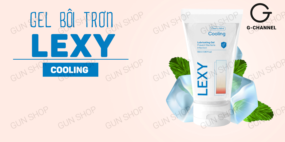 Thông tin Gel bôi trơn bạc hà mát lạnh - Lexy Cooling - Chai 55ml loại tốt Thông tin Gel bôi trơn bạc hà mát lạnh - Lexy Cooling - Chai 55ml loại tốt