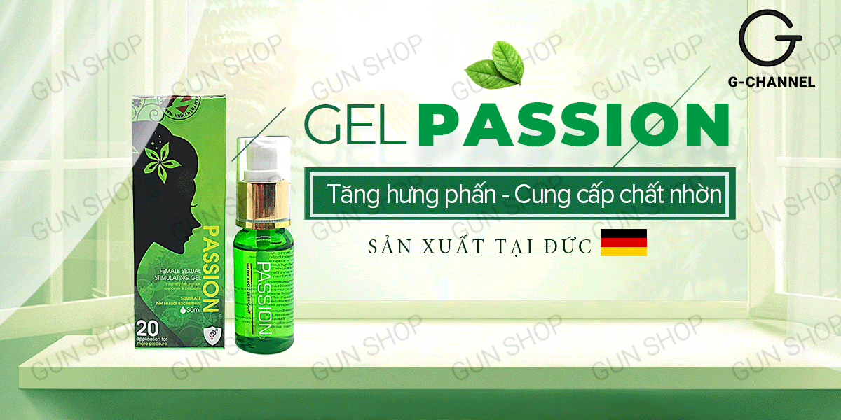  Mua Gel bôi trơn tăng khoái cảm nữ - Passion - Chai 30ml giá sỉ