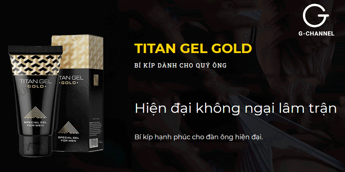 Review Gel bôi trơn tăng kích thước cao cấp - Titan Gold - Chai 50ml giá tốt Review Gel bôi trơn tăng kích thước cao cấp - Titan Gold - Chai 50ml giá tốt