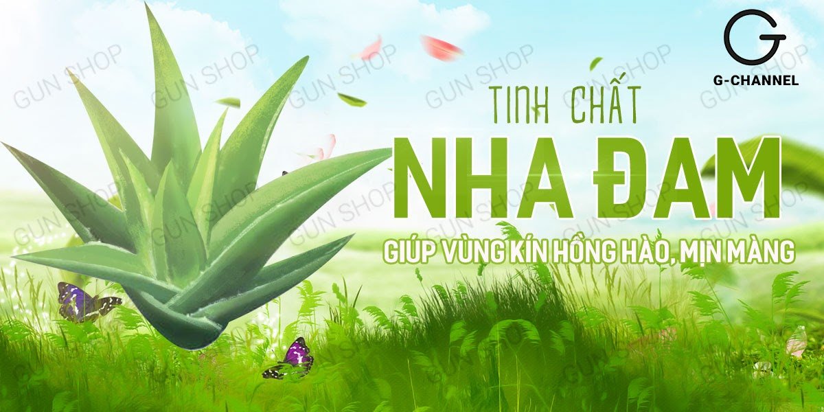  Sỉ Gel bôi trơn tinh chất lô hội - Shell Aloe Vera - Chai 100ml loại tốt