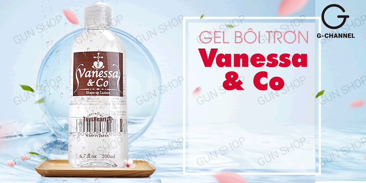 Nhập sỉ Gel Vanessa bôi trơn siêu mượt cấp ẩm cao 200ml hàng xách tay Nhập sỉ Gel Vanessa bôi trơn siêu mượt cấp ẩm cao 200ml hàng xách tay