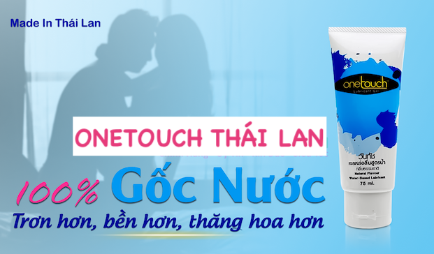 Cung cấp Onetouch Gel bôi trơn gốc nước Thái Lan 75g không chứa chất diệt tinh trùng giá sỉ