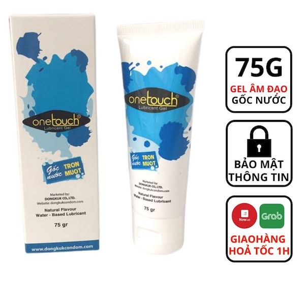 Cung cấp Onetouch Gel bôi trơn gốc nước Thái Lan 75g không chứa chất diệt tinh trùng giá sỉ