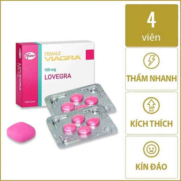  Kho sỉ Lady Era thuốc kích dục nữ dạng viên 50mg chính hãng pfizer Mỹ tăng hưng phấn nữ hàng mới về