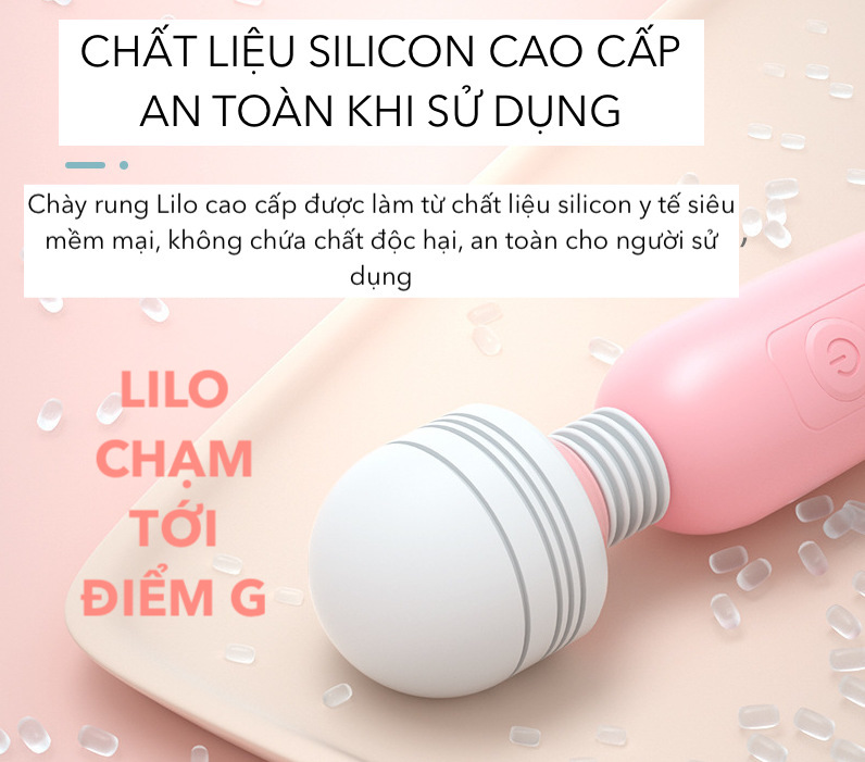 Bán Chày rung tình yêu Lilo không dây giá rẻ sạc USB máy massage điểm G loại tốt Bán Chày rung tình yêu Lilo không dây giá rẻ sạc USB máy massage điểm G loại tốt