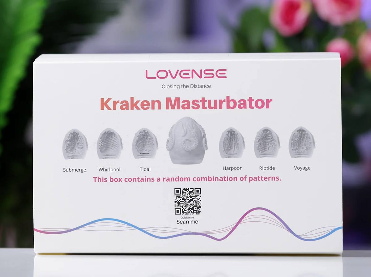  Nhập sỉ Âm đạo giả nhỏ gọn dạng trứng silicone Lovense Kraken siêu mềm co giãn ngụy trang mới nhất