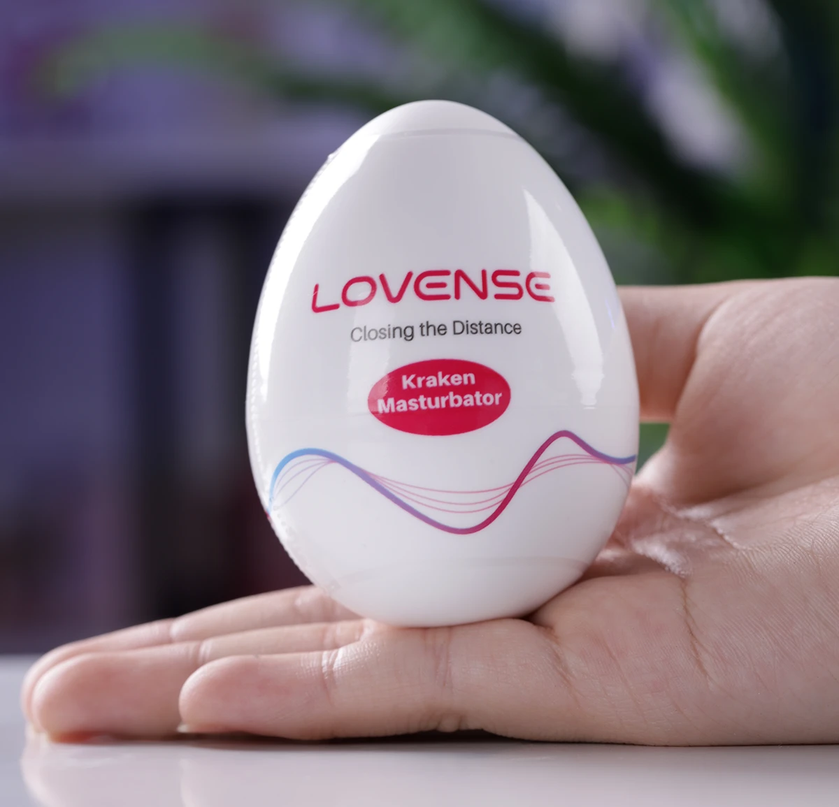  Nhập sỉ Âm đạo giả nhỏ gọn dạng trứng silicone Lovense Kraken siêu mềm co giãn ngụy trang mới nhất
