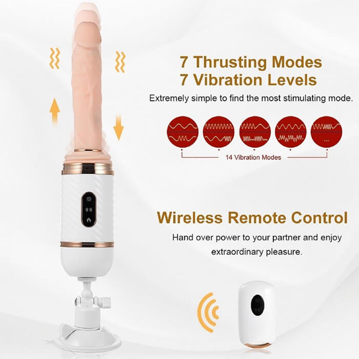  Sỉ Dương vật giả Cyclone Fire rung Thụt tỏa nhiệt điều khiển từ xa hít tường sạc USB mới nhất