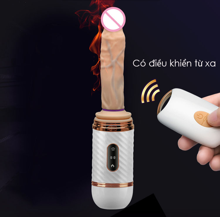  Sỉ Dương vật giả Cyclone Fire rung Thụt tỏa nhiệt điều khiển từ xa hít tường sạc USB mới nhất