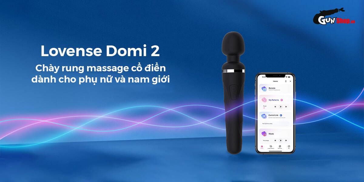  So sánh Chày rung tình yêu Lovense Domi 2 không dây điều khiển qua ứng dụng app có tốt không?