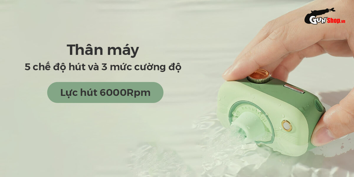  Cửa hàng bán Máy bú hút Svakom Alberta hình máy ảnh kèm 3 đầu phụ kích thích giá tốt