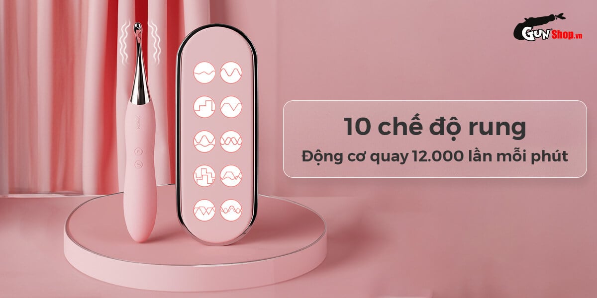  Nơi bán Máy massage Svakom Beatrice 2 đầu rung kích thích điểm G tốt nhất