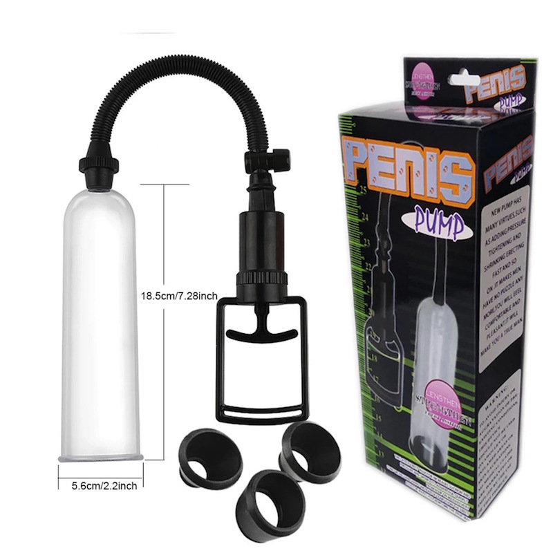  Giá sỉ Máy tập dương vật Penis Pump bơm hút chân không làm to tăng kích thước cậu nhỏ nhập khẩu