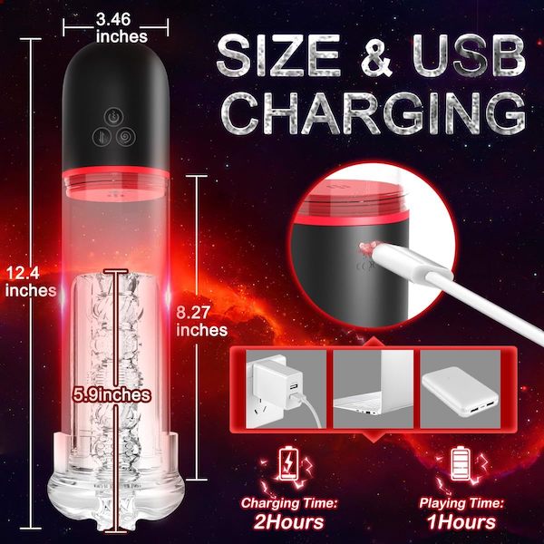  Sỉ S-hande Air 2 máy tập to dài dương vật kết hợp thủ dâm tự động 2 trong 1 chính hãng