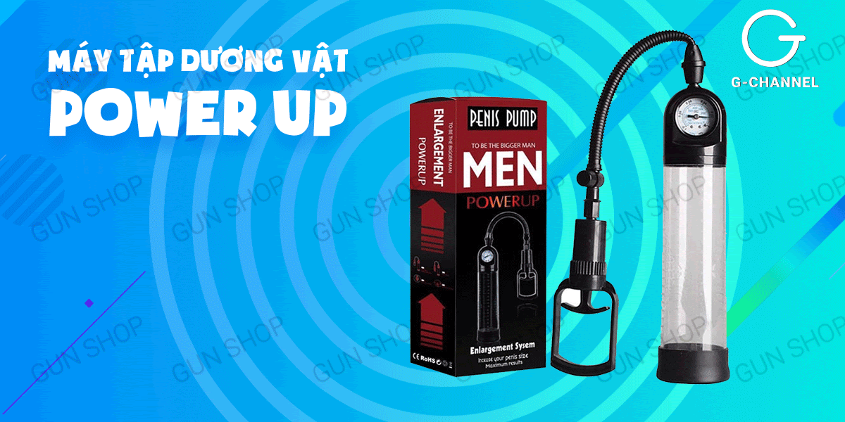 Shop bán Máy tập tăng kích thước dương vật áp suất kéo - Men Powerup giá sỉ Shop bán Máy tập tăng kích thước dương vật áp suất kéo - Men Powerup giá sỉ