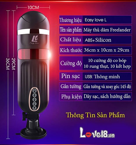  So sánh Âm Đạo Giả Tự Động FreeLander Cao Cấp Rung Thụt Co Bóp Cực Mạnh Nhật Bản giá sỉ