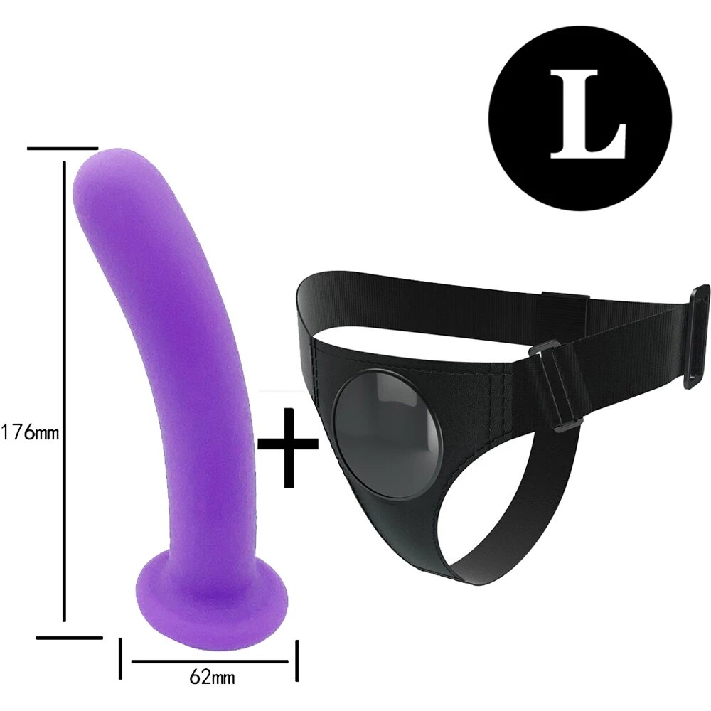  So sánh Dương vật giả có dây đeo co giãn silicon siêu mềm sextoy đồng tính nữ chính hãng