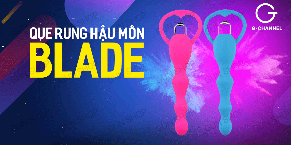  Bán Que rung hậu môn chống nước rung mạnh 15cm - Blade tốt nhất