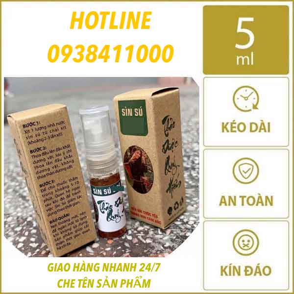 Nơi bán Sìn sú dân tộc Ê Đê chính hãng dạng xịt kéo dài thời gian quan hệ chai nhỏ 5ml hàng xách tay Nơi bán Sìn sú dân tộc Ê Đê chính hãng dạng xịt kéo dài thời gian quan hệ chai nhỏ 5ml hàng xách tay