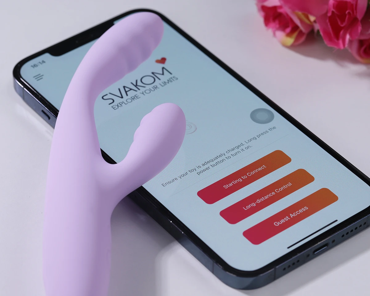 Shop bán Dương vật giả Svakom Cici Plus 2 thiết kế nhánh rung kích thích kết hợp App hàng xách tay