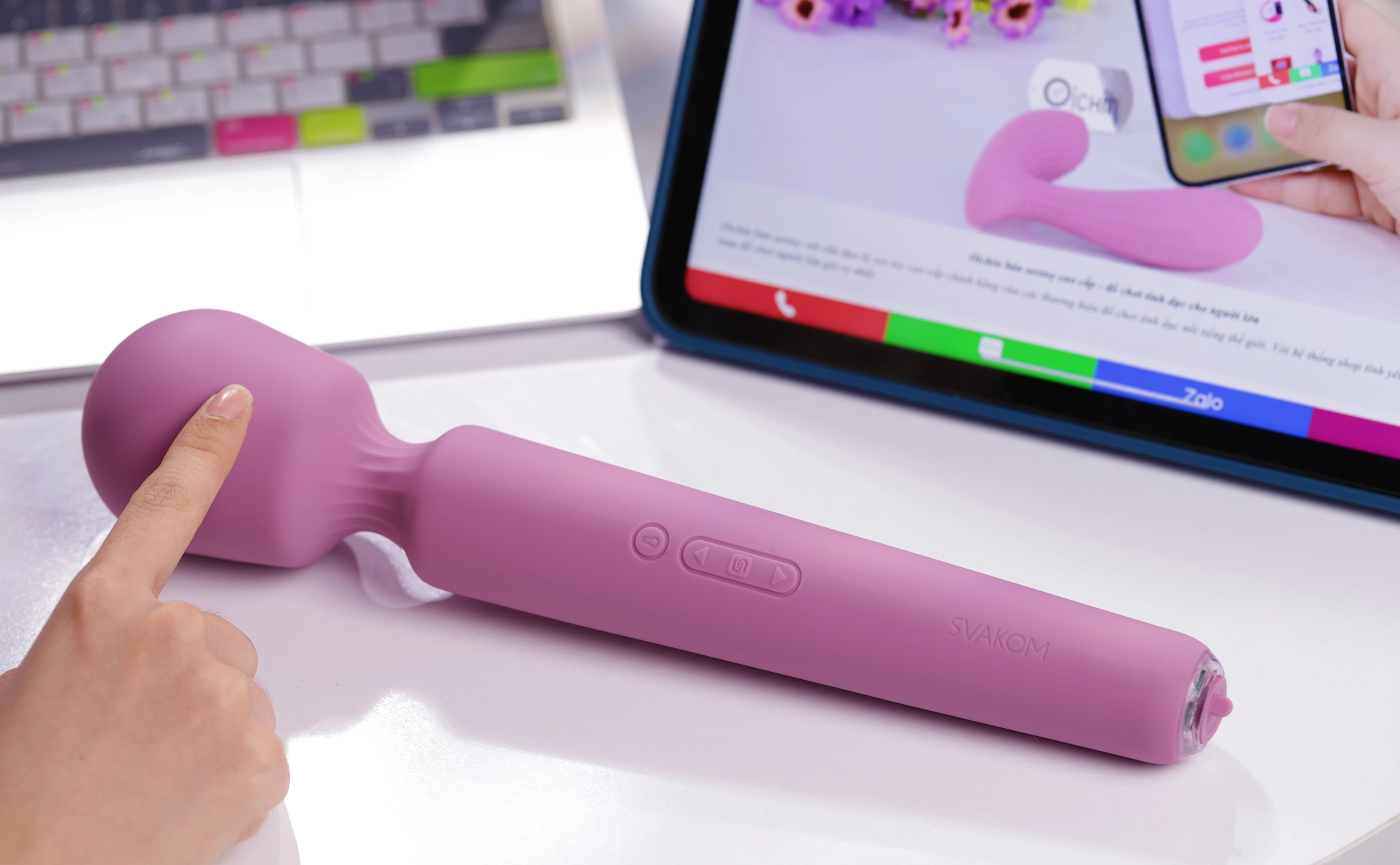 Cửa hàng bán Chày rung tai thỏ Svakom Emma Neo que rung điều khiển qua app giá rẻ Cửa hàng bán Chày rung tai thỏ Svakom Emma Neo que rung điều khiển qua app giá rẻ