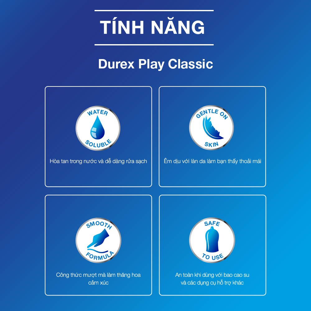 Shop bán Gel bôi trơn Durex Play Classic 50ml tốt nhất Shop bán Gel bôi trơn Durex Play Classic 50ml tốt nhất