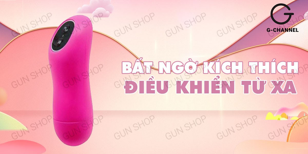  So sánh Trứng rung điều khiển từ xa đa chế độ rung pin - Pretty Love ClamShell hàng mới về