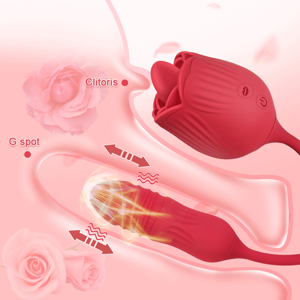  Nhập sỉ Trứng rung hoa hồng rung thụt mạnh kèm lưỡi liếm massage điểm G có tốt không?