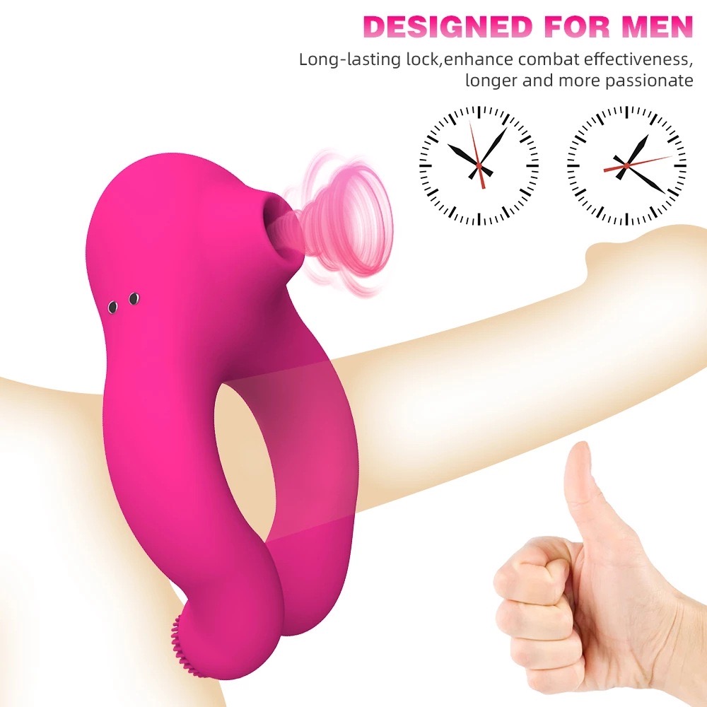  Shop bán Vòng rung đeo dương vật kết hợp máy bú mút massage điểm G cho nữ tốt nhất