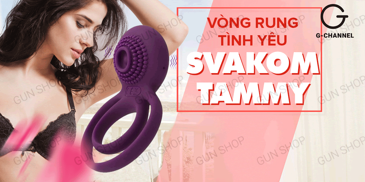 Cung cấp Vòng rung tăng khoái cảm kéo dài thời gian rung mạnh sạc điện - Svakom Tammy loại tốt Cung cấp Vòng rung tăng khoái cảm kéo dài thời gian rung mạnh sạc điện - Svakom Tammy loại tốt