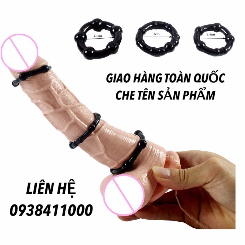 Mua Bộ 3 vòng Titan tình yêu đeo dương vật chống xuất tinh sớm chất liệu silicon y tế mới nhất Mua Bộ 3 vòng Titan tình yêu đeo dương vật chống xuất tinh sớm chất liệu silicon y tế mới nhất