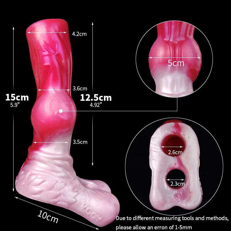  Kho sỉ Bao cao su đôn dên Yocy hình bàn chân thú tăng kích thước dương vật 5cm giá tốt